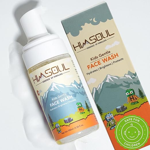 Kids Gentle Face Wash Soap-Free